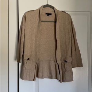 Tan Cardigan